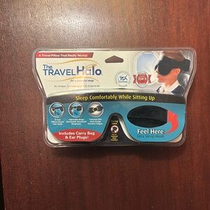 NWT The Travel Halo for a peaceful sleep - It patented # US 8726419 B2